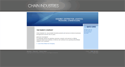 Desktop Screenshot of chainindustries.com